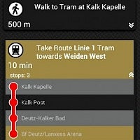 Nokia's mass transit and walking navigation arrives to iOS and Android, priced $3.99 by Garmin