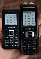 Hands-on with Samsung C3110 and E1110
