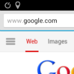 Google adds hidden services menu to mobile site