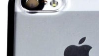 Apple iPhone 5 purple lens flare