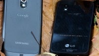 LG Nexus 4 prototype full preview appears, featuring a SIM card tray