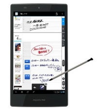 KDDI AQUOS Pad SHT21 is the first tablet with IGZO screen: promises up to 2.5x better battery life