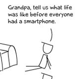 Ever wondered what life was like before smartphones?