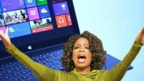 Oprah endorses Microsoft's Surface with a tweet sent from... an iPad