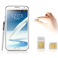Samsung makes the Note II with both micro and regular SIM card slots official in China