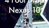 Apple vs Nexus drop test (video)