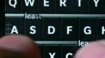 RIM shows off the BlackBerry 10 soft keyboard