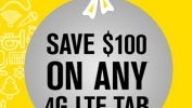 Sprint allows new customers to take $100 off Apple, Samsung and Motorola tablets by buying a smartphone