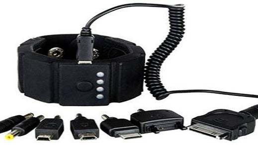 Charge your cellphone with the Wrist Band Portable Battery