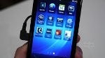 BlackBerry 10 software demonstration at CES