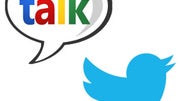 Twitter and Google Talk apps for BlackBerry 10 appear in screenshots