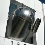 Google campus gets new Chrome Bugdroid statue