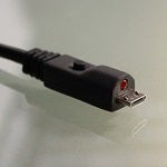 Micro USB cable and light combine to bring needed light in the darkness