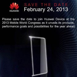 Huawei sends out press invites for MWC: could we see an octa-core Ascend P2?