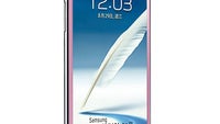 Pink Samsung Galaxy Note II now official, ladies approve