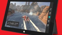 See Counter Strike being played on a Microsoft Surface Pro tablet