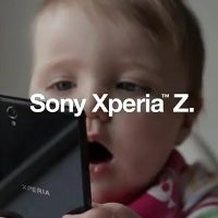 Sony Xperia Z is more than water and dust resistant: it's baby proof (video)