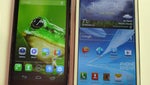 Alcatel One Touch Scribe HD vs Samsung Galaxy Note II - first look