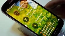 S Health integration demo with the Samsung Galaxy S 4