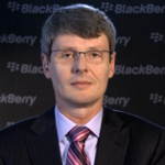 BlackBerry CEO Heins opens up on T.V., mentions possible May launch for BlackBerry Q10 in U.S.