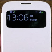 Official Samsung Galaxy S4 cases demoed: S View, Flip and Protective Cover+ (video)
