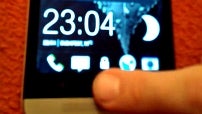 Map the HTC logo undearneath the display of the One as a menu button
