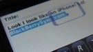 New Copy and Paste functions for BlackBerry Storm as OS .112 leaks out?