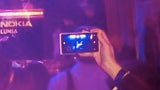 Has the Lumia 928 been spotted at a private Nokia concert?