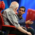 Sundar Pichai says when WP and BB have more users, Google will make apps