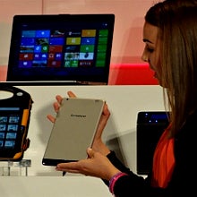 Lenovo Miix 8 smiles for the camera: an 8" Windows 8 tablet in a slim package