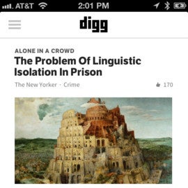 Digg's Google Reader alternative now integrated in the iOS app, imports your feeds directly