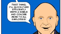 Humor: Ballmer announces a lean new Microsoft