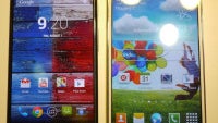 Motorola Moto X vs Samsung Galaxy S4 first look