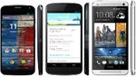 Moto X vs Nexus 4 vs HTC One specs comparison