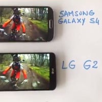 LG G2 caught on video, compared with Samsung Galaxy S4