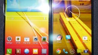 LG G2 vs Motorola Moto X: first look