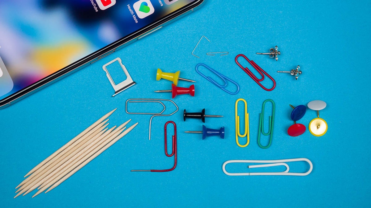 Use your smart phone to see the needle size