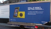 Nokia makes fun of Samsung Galaxy S4 Zoom with perfectly placed mobile ad