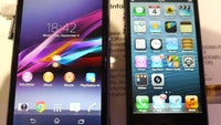 Sony Xperia Z1 vs iPhone 5