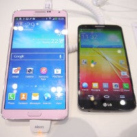 Samsung Galaxy Note 3 vs LG G2: first look