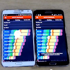 Samsung Galaxy Note 3 fights itself: Exynos 5 Octa vs Snapdragon 800 (video)