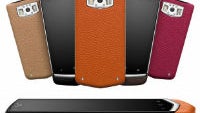 Vertu announces the Constellation, a $6600 leather-backed Android phone