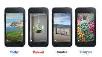 Facebook Home now offers Instagram, Flickr, Pinterest and Tumblr right on the lock screen