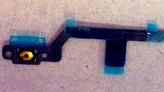 Apple iPad 5 ribbon cable appears, indicating a Touch ID fingerprint unlock is in store