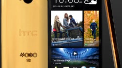 Bling! Golden HTC One is official, but you can't pay its $4400 tag