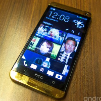 A hands-on with the 18-carat golden HTC One now a reality