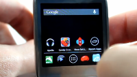 The Samsung Galaxy Gear can run full Android apps