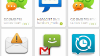 In Android 4.4 KitKat you must choose one SMS app to rule them all