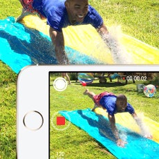 The iPhone 5s slow motion video might not be true 720p, experiment against the Note 3 shows
