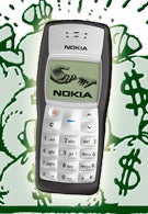 Hackers seem to be on a buying spree for Nokia 1100 phones, Nokia has no idea why